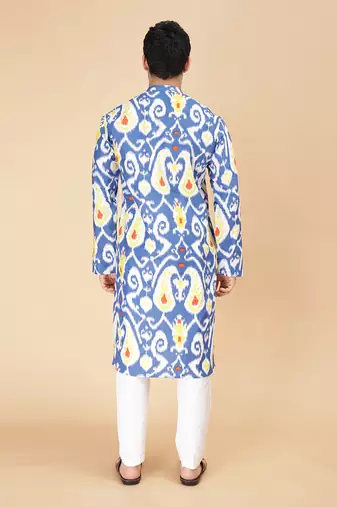 Island ikat kurta