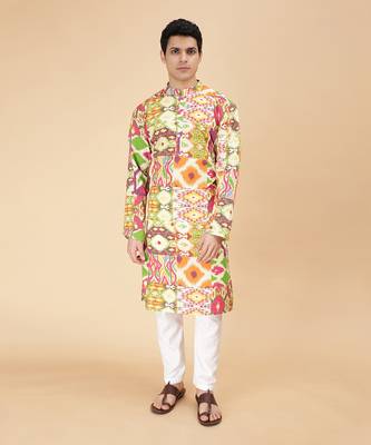 Biome ikat kurta 1