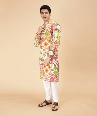 Biome ikat kurta 2