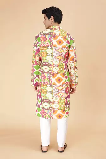 Biome ikat kurta