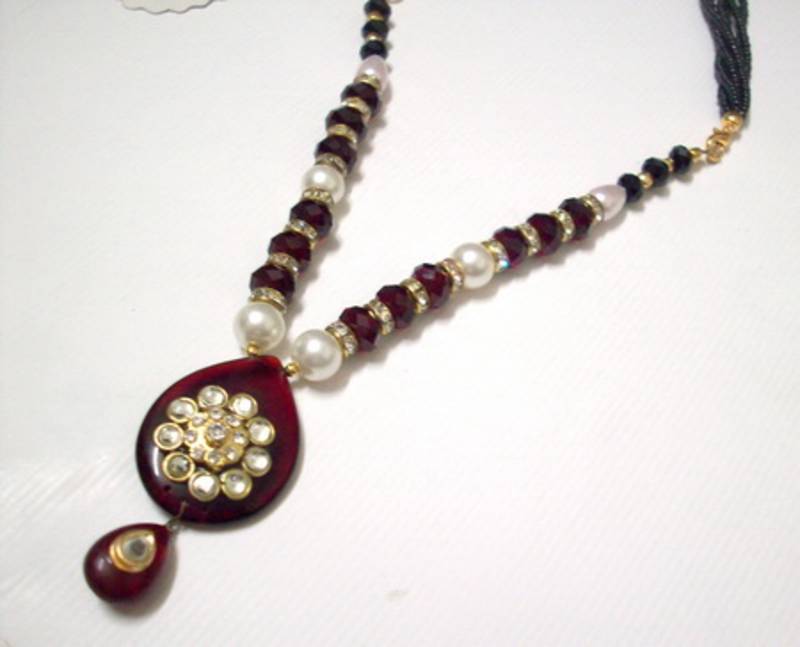 Classic Glass Enamel Necklace