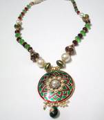 Modern Meenakari Necklace