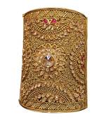 Premium quality brass rajwadi gold plated openable kada for women/girls