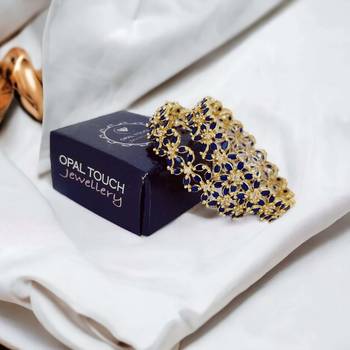 star gold plated bangles (pack of 2) 3