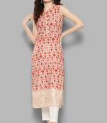 Girlish and stylish nude colour partywear solidpattern style