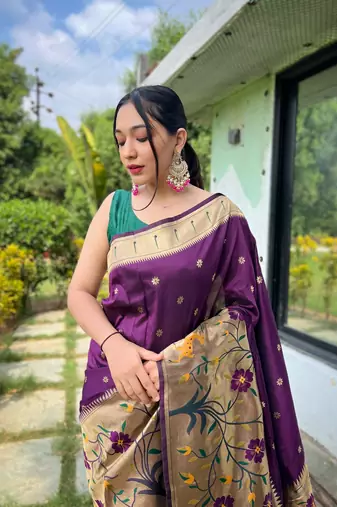 Designer Paithani Saree