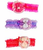  Fancy Cute Bow Hairband Set of 3