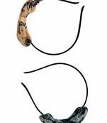  Vintage Bow Hairband Set of 2