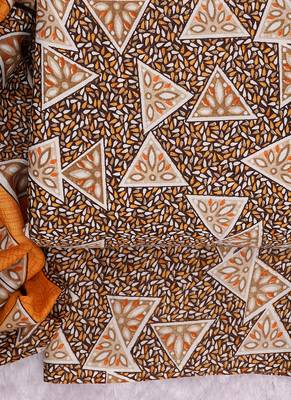 Mustard spun cotton winter collection unstitched suit with spun cotton dupatta 4