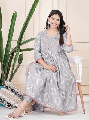Pack Of 2 Womens Cotton Designer Ethnic Indian Wear 2