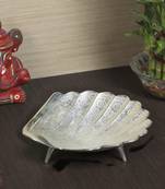 Fan Design Silver Plated Brass Utility Bowl