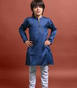 Vesham emblished kurta with pajama set for boys
