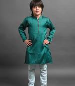 Vesham emblished kurta with pajama set for boys