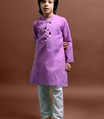 Vesham emblished kurta with pajama set for boys