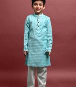 Vesham emblished kurta with pajama set for boys