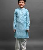 Vesham emblished kurta with pajama set for boys