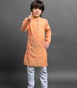 Vesham emblished kurta with pajama set for boys