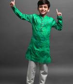 Vesham emblished kurta with pajama set for boys