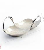 Twin Swan Multi Utility Bowl With Enamel Work And Silver Plating