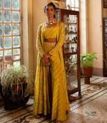 Yami yellow jacket pant set