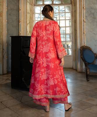 Riyah floral printed kurta set 3