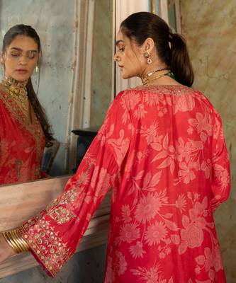 Riyah floral printed kurta set 4