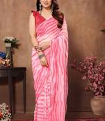Vedant Vastram Women'S Georgette Printed Ready To Wear Saree 