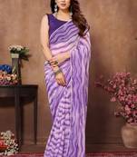 Vedant Vastram Women'S Georgette Printed Ready To Wear Saree 