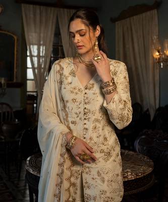 Amara jacquard sharara set 2