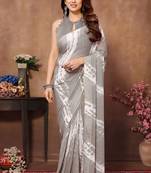 Vedant Vastram Women'S Georgette Printed Ready To Wear Saree 