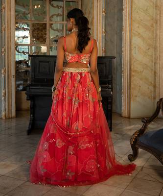 Alena Printed Lehenga Set 4