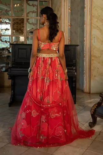 Alena Printed Lehenga Set