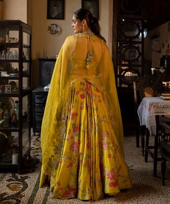 Inayya Yellow Lehenga Set 3