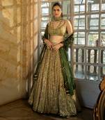 Polvina Green Lehenga Set
