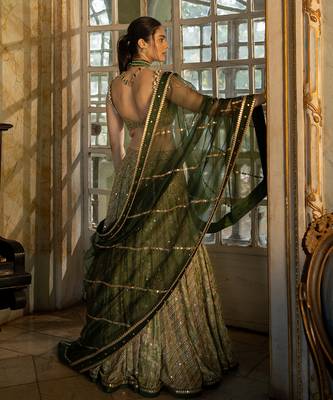 Polvina Green Lehenga Set 3