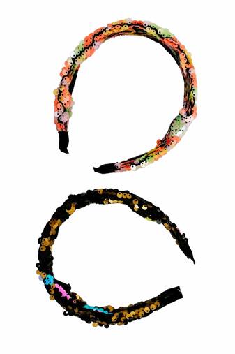  Color Changing Sequence Hairband Set of 2