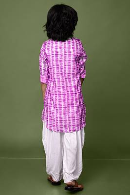 Vesham kurta with pathani suit set for boys 4