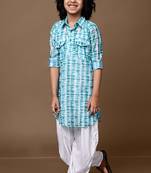 Vesham kurta with pathani suit set for boys