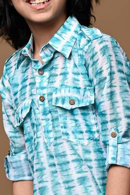 Vesham kurta with pathani suit set for boys 3
