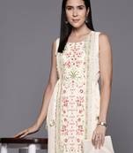 Ahalyaa
floral printed gotta patti crepe kurta