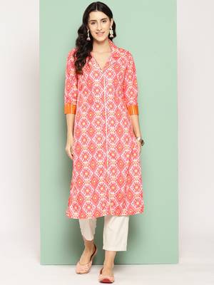 Ahalyaa
women ethnic motifs printed gotta patti crepe kurta 1