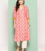 Ahalyaa
women ethnic motifs printed gotta patti crepe kurta