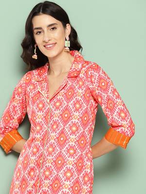 Ahalyaa
women ethnic motifs printed gotta patti crepe kurta 5