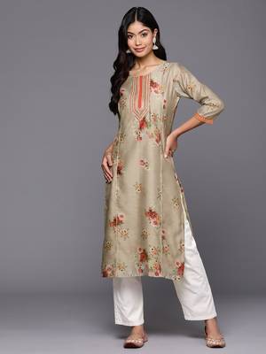 Ahalyaa women floral printed floral kurta 1