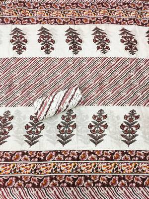 Women's multi designer print pc cotton dress material 4