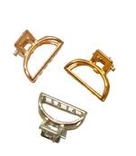  Metal Small Multicolor Set of 3 Clawclip