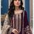 georgette embroidered pakistani salwar suit for women | semi-stitched top and un-stitched bottom with duppata