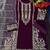 georgette embroidered pakistani salwar suit for women | semi-stitched top and un-stitched bottom with duppata