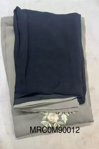 Beige Color Embroidered Crepe Solid Abaya With Hijab
