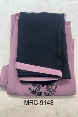MRC Women's Embroidered Abaya With Hijab 8
